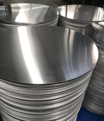 1050 1060 Aluminum Circle CC DC Material O H12 Temper Deep Drawing Crack Resistant Disc for Cookware Pots and Pans